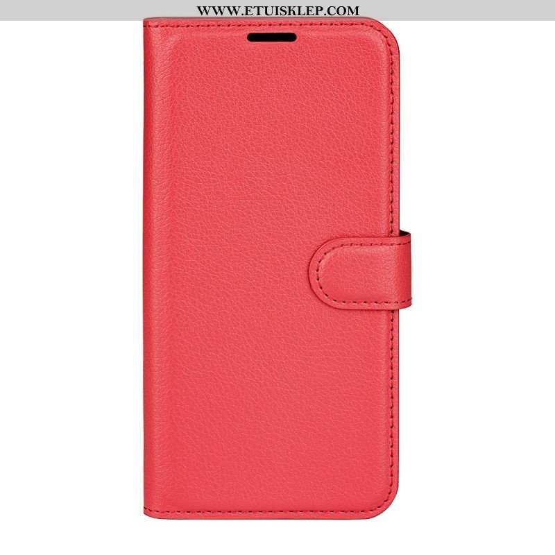 Etui Folio do Sony Xperia 1 IV Klasyczne Liczi